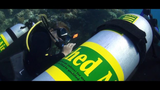 enriched air nitrox diver